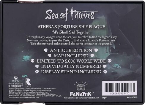 Sea of Thieves - Limited Edition Athenas Fortune Ship Plaque Antique in Saudi Arabia