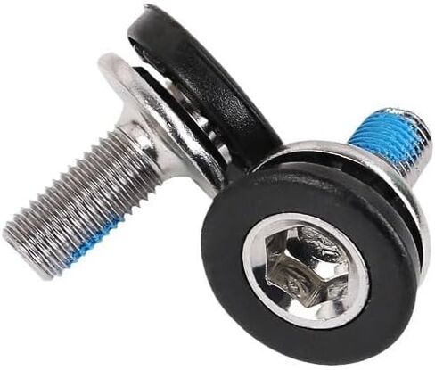 2pcs دراجة 8 مم hex crank ذراع تثبيت مسامير البراغي مع أغطية - مسامير قوس أسفل القبعة للدراجات الجبلية والطرق - متوافقة مع FSA ، suntour ، prowheel والمزيد in Kuwait