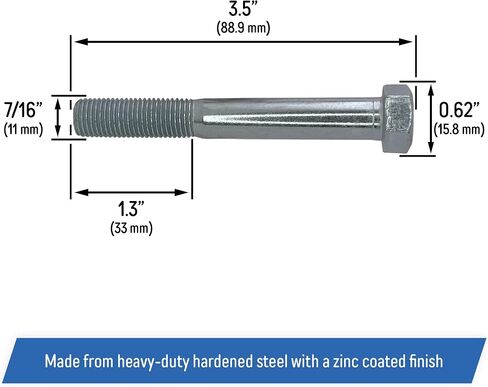 Clutch Bolt Replacement for Cub Cadet, MTD, Troy-Bilt, Bolens, White Outdoor, Craftsman - 710-3157A, 710-04379A, 1767165 in Saudi Arabia