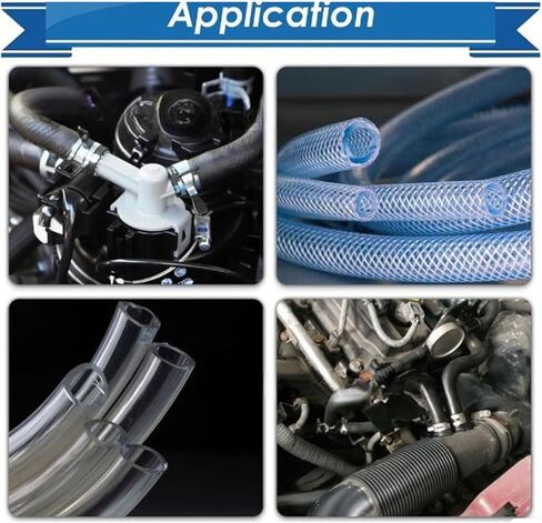 Pack of 72 Sturdy Rubber Lined P Clip Spring Steel Pipes Clamps Accessory for Automotive and Industrial Wiring in Saudi Arabia