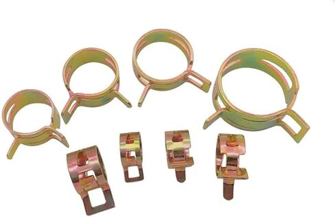 80Pcs 6/7/8/9/10Mm For Choose Fuel Spring Clip Vacuum Silicon Hose Clamp Autos Spring Clip Fuel Oil Water Tube Clamp in Saudi Arabia