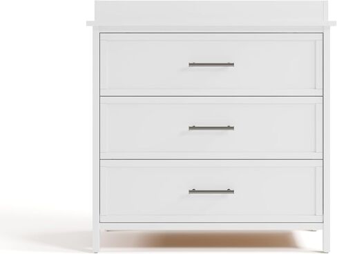 Graco Classic 6 درج Dresser Greenguard Gold معتمد ، صندوق خشبي متميز لغرفة النوم ، مصمم Designer for Kids Bedroom ، أدراج متشابكة ، مسارات درج مثبتة مسبقًا (أبيض) in Kuwait