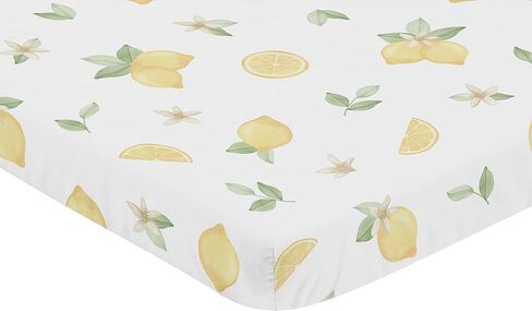 Sweet Jojo Designs Sage Green Boho Flower Floral Girl Baby Fitted Crib Sheet Infant Newborn Nursery Toddler Bed Room Standard Mattress Ivory Shabby Chic Bohemian Watercolor Garden Nature Modern in Kuwait