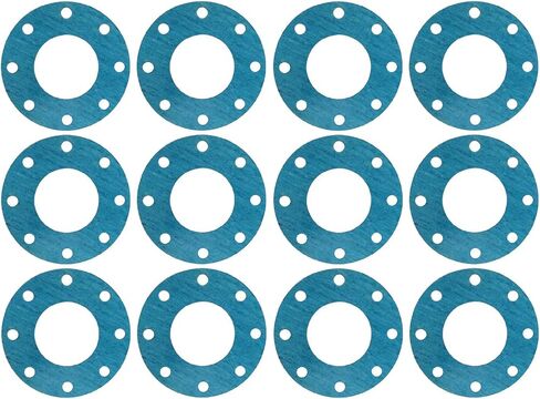 Sur-Seal CFF1082.600.125.150 Compressed Fiber Teadit NSF-61 SAN 1082, #150 Full Face Gasket, 6" x 1/8" Thickness in Saudi Arabia
