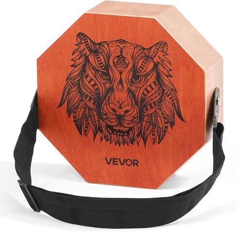 Cajon ثلاثية النغمة ، طبل Cajon Cajon Box المحمول مع سلاسل الجيتار الداخلية فريدة من نوعها in Kuwait
