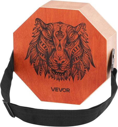 Cajon ثلاثية النغمة ، طبل Cajon Cajon Box المحمول مع سلاسل الجيتار الداخلية فريدة من نوعها in Kuwait