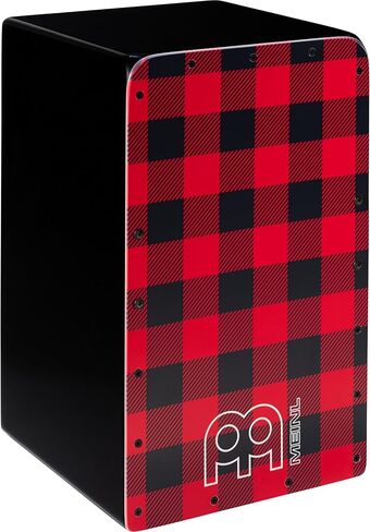 Meinl Percussion Cajon Box Drum Instrument with Internal Snare Strings, Adjustable — NOT Made in China — Play with Your Hands, 2-Year Warranty (HCAJ3AWA) in Saudi Arabia