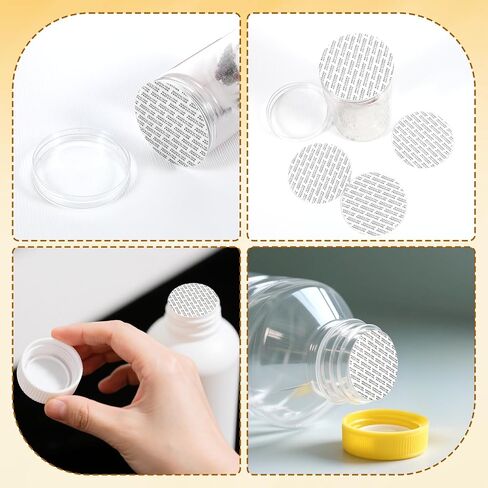 Foam Lid Liner 70 mm/2.75" Pressure Sensitive Seal Foam Lid Round Jar Seals Safety Tamper Resistant Seals Gasket Kit for Glass Jar, Canning (50 Pcs) in Saudi Arabia