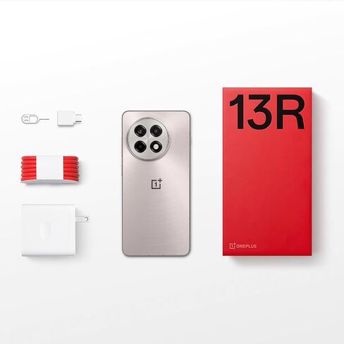 OnePlus 13R ، 12 جيجا بايت ذاكرة الوصول العشوائي + 256 جيجا بايت ، الهاتف المزدوج ، والهاتف الذكي Android غير مؤمن ، مدعوم من Snapdragon 8 Gen 3 ، 55W شحن سريع ، نظام كاميرا Hasselblad المتقدم ، 2025 ، Astral Trail in Kuwait