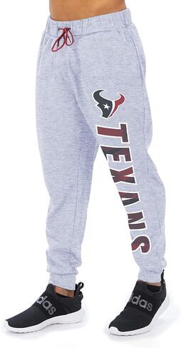Zubaz Men's NFL Heather Gray Jogger with Camo Lines Graphic in Saudi Arabia