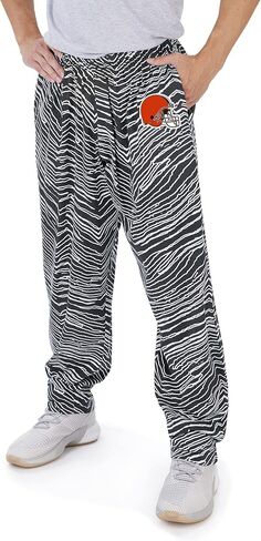 Zubaz Men's NFL Zebra Outline Print Comfy Pant in Saudi Arabia