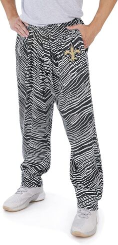 Zubaz Men's NFL Zebra Outline Print Comfy Pant in Saudi Arabia