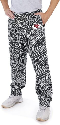 Zubaz Men's NFL Zebra Outline Print Comfy Pant in Saudi Arabia