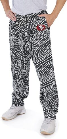 Zubaz Men's NFL Zebra Outline Print Comfy Pant in Saudi Arabia