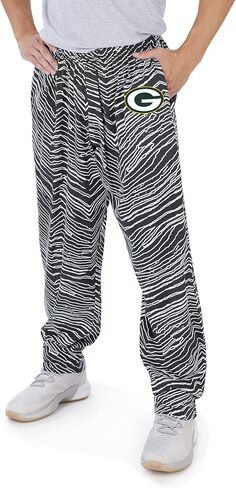 Zubaz Men's NFL Zebra Outline Print Comfy Pant in Saudi Arabia