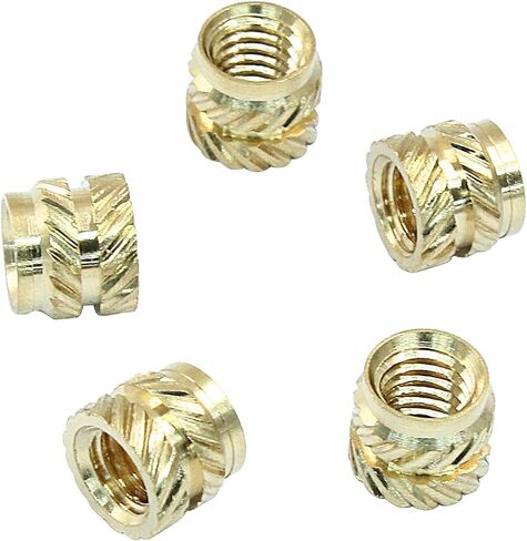 150 Pcs M2 Threaded Inserts, M2x4x3.2 Heat Set Insert for 3D Printing, Brass Metric Knurled Nuts in Saudi Arabia