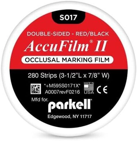 Parkell S017 ACCU II II التعبير عن فيلم مزدوج الوجه السود/الأحمر .0008 280/PK in Saudi Arabia
