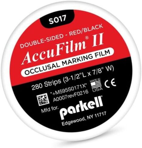 Parkell S017 ACCU II II التعبير عن فيلم مزدوج الوجه السود/الأحمر .0008 280/PK in Saudi Arabia