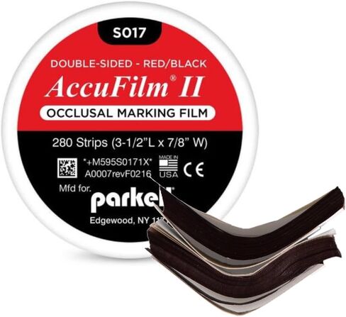 Parkell S017 ACCU II II التعبير عن فيلم مزدوج الوجه السود/الأحمر .0008 280/PK in Saudi Arabia