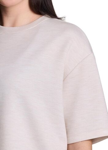 RBX Oversized T-Shirt for Women, Luxe Athleisure Fabric Loungewear Short Sleeve Workout Top with Plus Sizes in Saudi Arabia