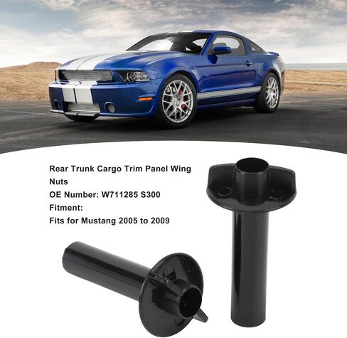 Aqxreight Rear Trunk Cargo Trim Panel Wing Nuts W711285 Trim Panel Fastener Clip Screw Nut for 2005 to 2009 in Saudi Arabia