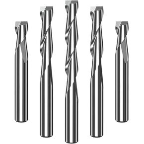 2pcs ，2 Flute 4mm End Mill Carbide Upcut Spiral Router Bit Wood Milling Cutter Spiral Bit Woodworking Tools(2461) in Saudi Arabia
