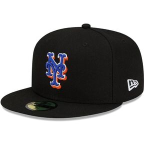 مجموعة New York Mets New York Mets Authentic Collection Alternate 59Fifty Fulted Hat - Black in Kuwait
