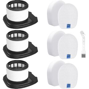 IX141 Replacement Filter for Shark Rocket Pro IX140 IX141 IX142 IZ140 IZ140C IZ141C IZ142 UZ145 Cordless Stick Vacuum,3 HEPA Filter 3 Foam & Felt Filter 1 Cleaning Brush Part # 617FJ140 & 616FJ140 in Saudi Arabia