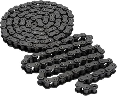SKF #100-1 Simplex Rivited Roller Chain - 1.25 in Pitch - ANSI - 10 Feet - Heated Carbon Steel + Extra Connecting Link in Saudi Arabia