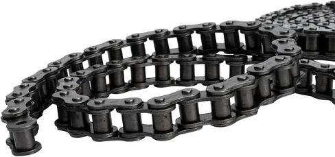 SKF #100-1 Simplex Rivited Roller Chain - 1.25 in Pitch - ANSI - 10 Feet - Heated Carbon Steel + Extra Connecting Link in Saudi Arabia