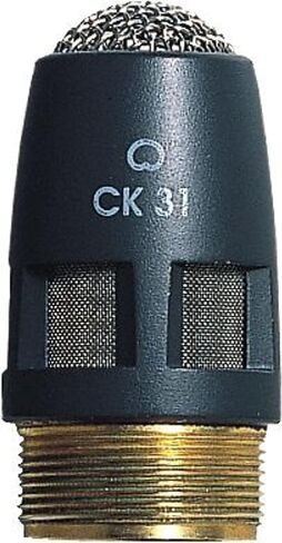 كبسولة ميكروفون مكثف متعدد الاتجاهات عالي الأداء من AKG Pro Audio CK32 لالتقاط الأجواء المحيطة مثل تطبيقات المراقبة والتسجيل - تناسب سلسلة DAM in Kuwait