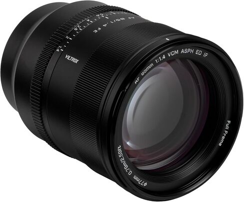 Viltrox AF 28mm F4.5 Pancake Lens for Sony E-Mount, Auto Focus Chips-Size Lens, Ultra-Thin Prime Wide Angle Lens, Full Frame Lens for Sony E-Mount Camera Lens in Kuwait