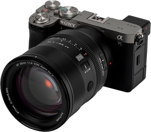 Viltrox AF 28mm F4.5 Pancake Lens for Sony E-Mount, Auto Focus Chips-Size Lens, Ultra-Thin Prime Wide Angle Lens, Full Frame Lens for Sony E-Mount Camera Lens in Kuwait