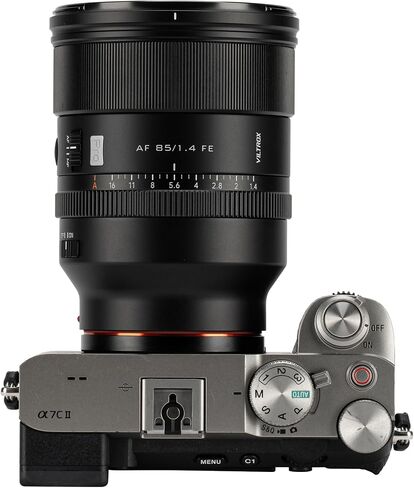Viltrox AF 28mm F4.5 Pancake Lens for Sony E-Mount, Auto Focus Chips-Size Lens, Ultra-Thin Prime Wide Angle Lens, Full Frame Lens for Sony E-Mount Camera Lens in Kuwait