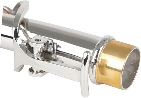 Generic 2pcs Soprano Saxophone Accessories Straight and Curved Neck for Enhanced Performance and Easy Assembly in Saudi Arabia