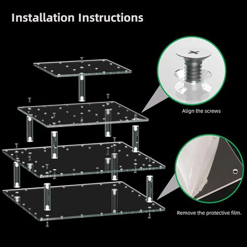 Lollipop Stand Display Clear Cake Pop Stands Display Stand Tower Acrylic 56 Hole Tiered Candy Tree Holder for Party Decorating Wedding Events in Kuwait