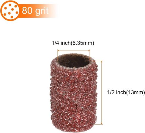 Harfington 200pcs براميل الصنفرة 1/4 بوصة الحصى in Saudi Arabia