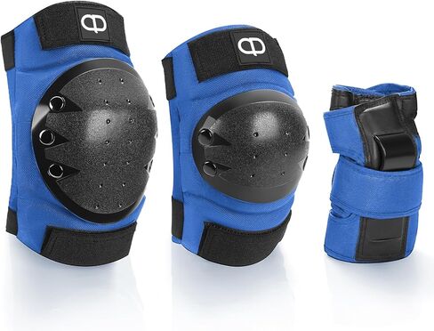 DA - Adult and Child Knee, Elbow, and Wrist Guards, Suitable for Bicycles, ice Skating, Roller Skating, Skateboarding, and Scooters in Kuwait
