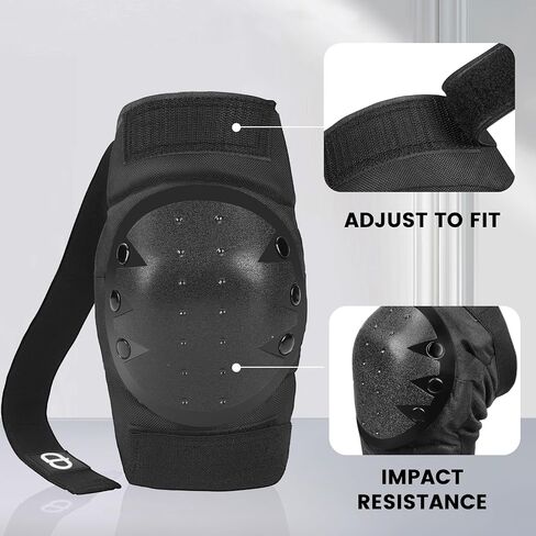 DA - Adult and Child Knee, Elbow, and Wrist Guards, Suitable for Bicycles, ice Skating, Roller Skating, Skateboarding, and Scooters in Saudi Arabia