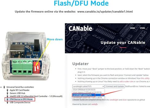 DSD TECH SH-C31A USB to CAN Adapter with FD Support Based on Canable 2.0 in Kuwait