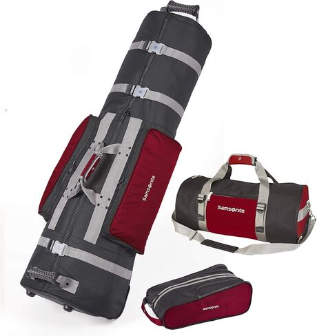 Samsonite Golf Deluxe 3 Piece Travel Set in Kuwait
