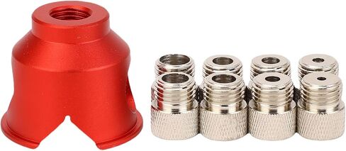Woodworking Vertical Hole Punch Locator Aluminum Alloy Drilling Positioner 3-10mm Bushings for Straight Holes, Planks in Saudi Arabia