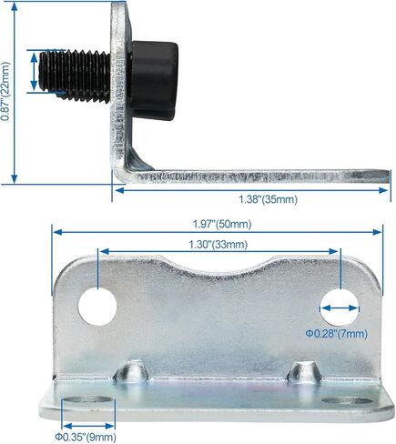 Baomain Foot Flange LB- لأعمال تصاعد القدم مع إكسسوارات الأسطوانة القياسية الهوائية SC (LB- 80) in Kuwait