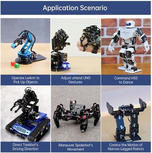 Robot Hand Glove Control Gesture Sensing for Arduino Robot Open Source Wireless Somatosensory Mechanical Robot Arm Glove for Robot Secondary Development in Saudi Arabia