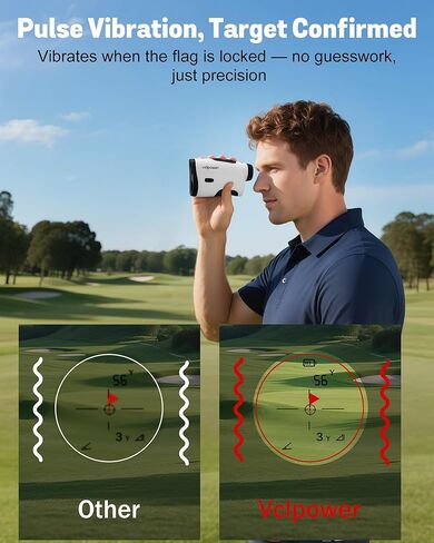 Golf Rangefinder مع منحدر ، 1200 ياردة مكتشف نطاق الليزر للغولف والصيد ، التكبير 7x ، اهتزاز قفل العلم ، بطارية قابلة للشحن ، شريط مغناطيسي ، ملحقات غولف مقاومة للماء للرجال in Kuwait