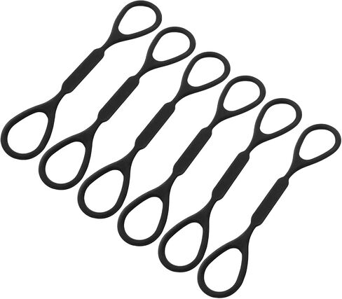 Piutouyar 6 Pcs Trumpet Slide Stopper Ring, Black Silica Gel Stopper Ring for Trumpet Accessory Replacement in Saudi Arabia