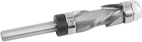 1PC 1/4 Shank Bearing Ultra-Perfomance Compression Flush Trim Solid Carbide Router Bit for Woodworking End Mill Z07A(with Bearing 1PC) in Saudi Arabia
