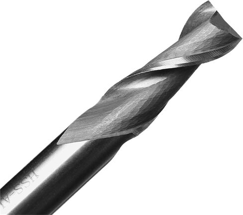 2pcs HSS 2 Flute End Mill Cutter 1mm-12mm Straight Shank Milling Woodworking Tool End Mill Router Bit for Wood Cutters(3mm) in Saudi Arabia