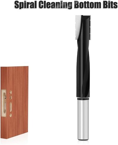 End Mill 12mm Shank Botton Cleaning Router بت T-Slot Wood Miling Cutter Machinery Accistories in Saudi Arabia