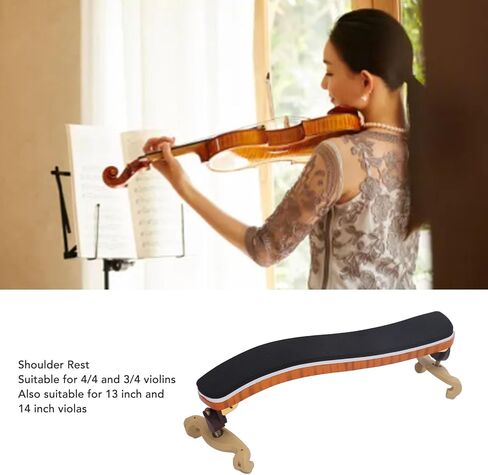 Height Adjustable Violin Shoulder Rest for 4/4 3/4 13 14 Inch Violas Versatile Design Height Support Instrument in Saudi Arabia